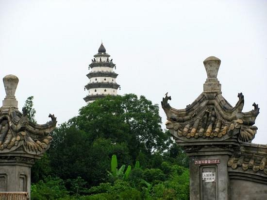 Langzhong White Tower image
