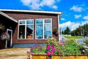 Silver Dart Lodge in Cape Breton Island, image may contain: Potted Plant, Villa, Planter, Shelter