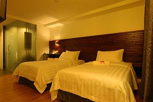 T Hotel Sungai Petani in Sungai Petani, image may contain: Hotel, Resort, Indoors, Furniture