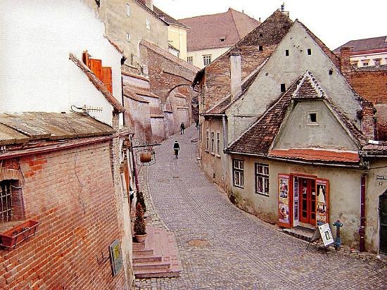 The town of Sibiu in the seventeenth century (also known as