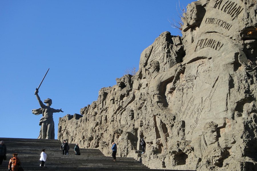 High-relief on the Ruins on Mamayev Hill image