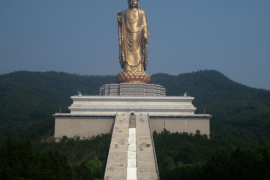 Spring Temple Buddha image