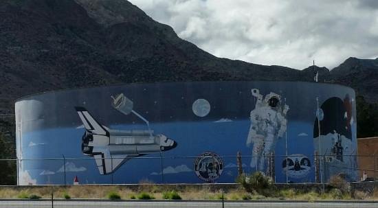 Las Cruces Water Tank Murals image