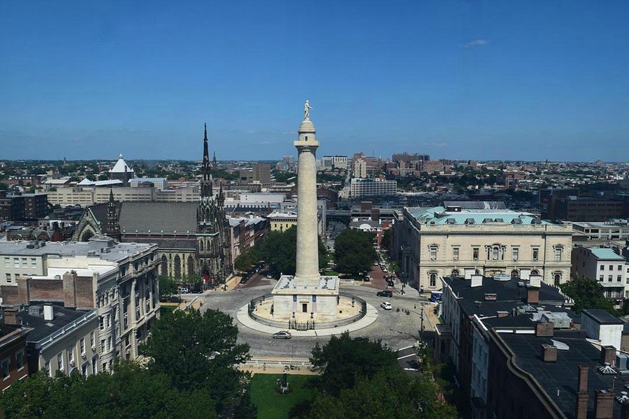 Washington Monument and Mount Vernon Place image
