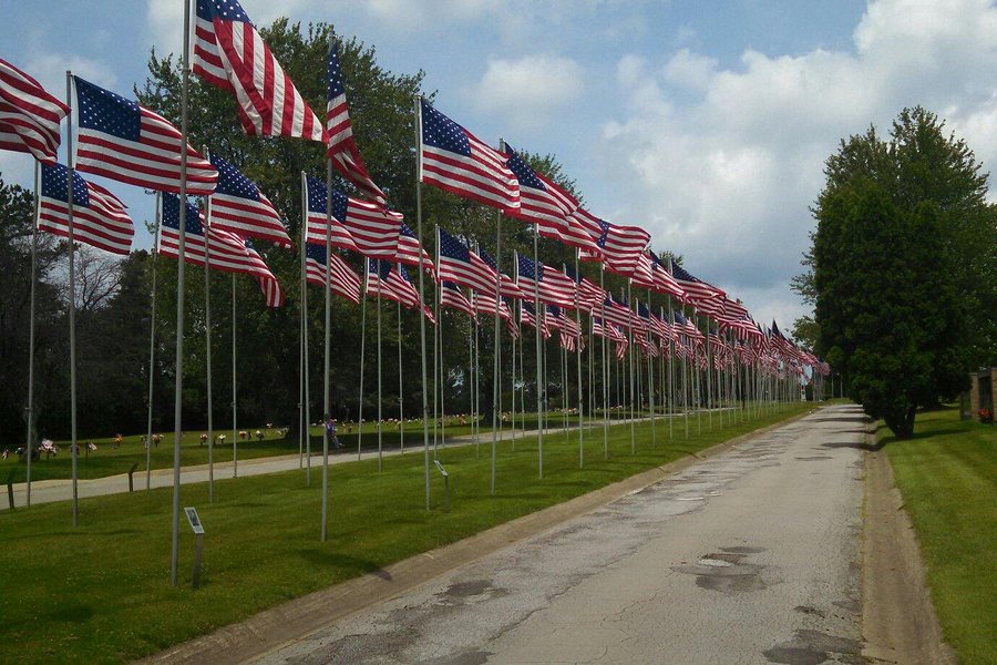The Avenue of 444 Flags image