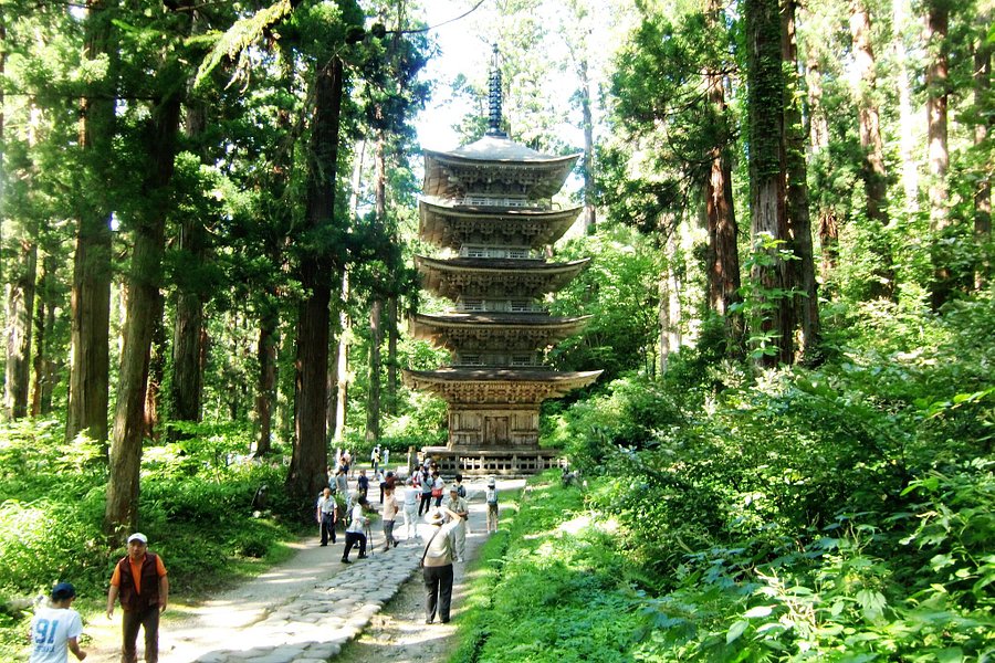 Hagurosan Five-Story Pagoda image