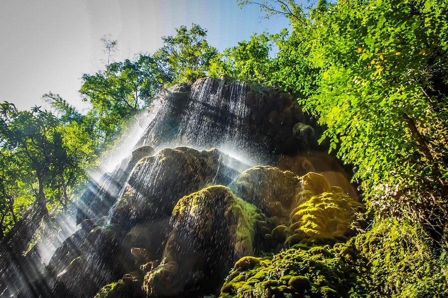 Thi Lo Su Waterfall image