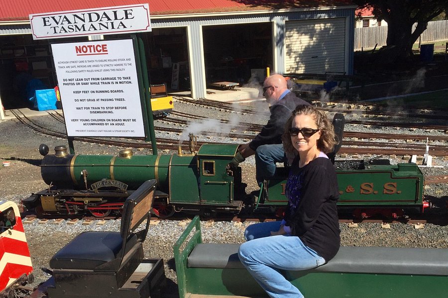Evandale Train Rides image