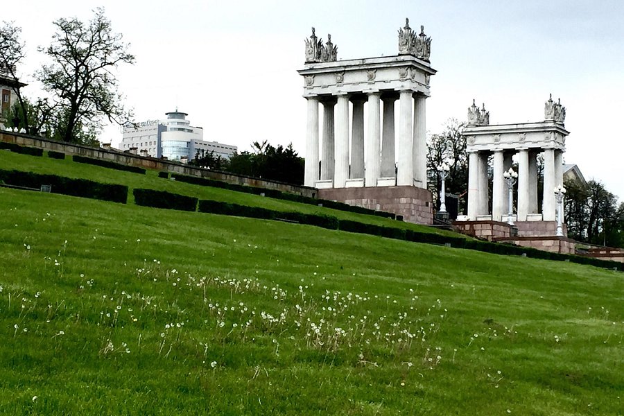 Central embankment of Volgograd image