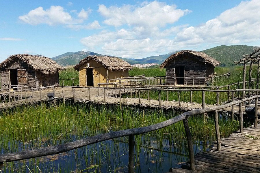 Prehistoric Lake Settlement image