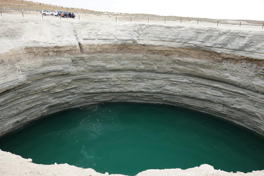 Darvaza Water Crater image