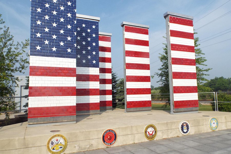 Veterans Freedom Flag Monument image