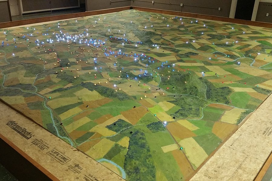 Gettysburg Electric Map image