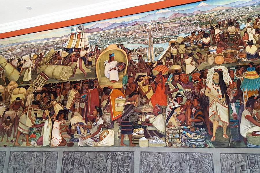 Murales de Diego Rivera en la Secretaría de Educacion Publica image