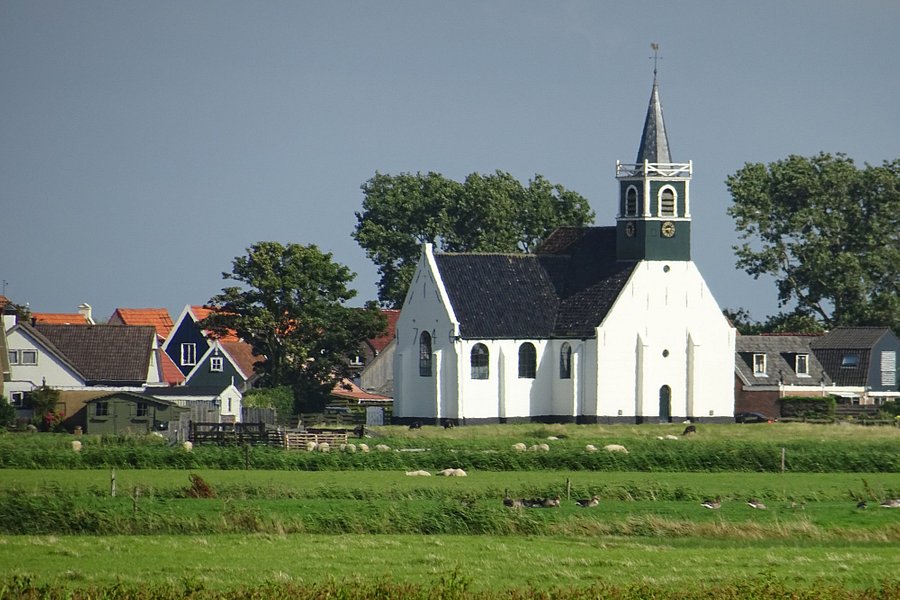 De Zeemanskerk van Oudeschild Texel uit 1650 image