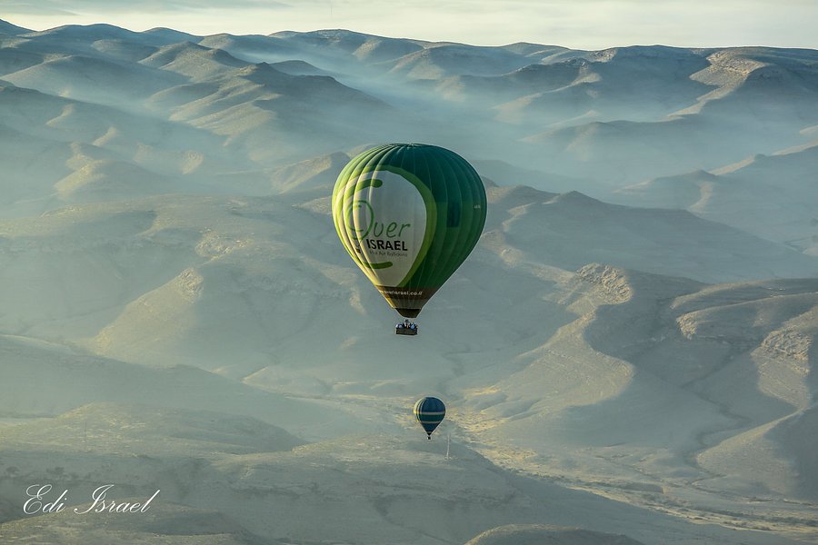 Over Israel - Hot Air Balloon image