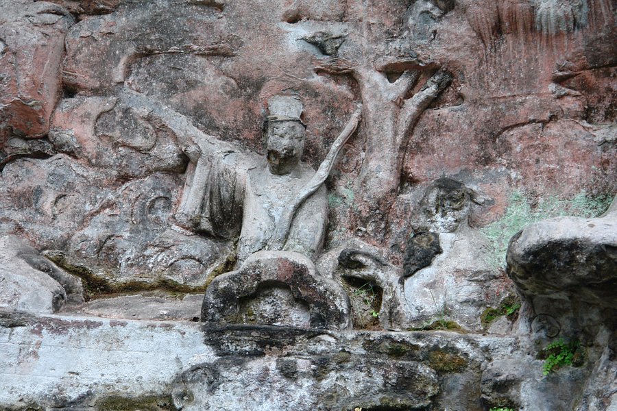 Baoding Mountain Carved Stone image