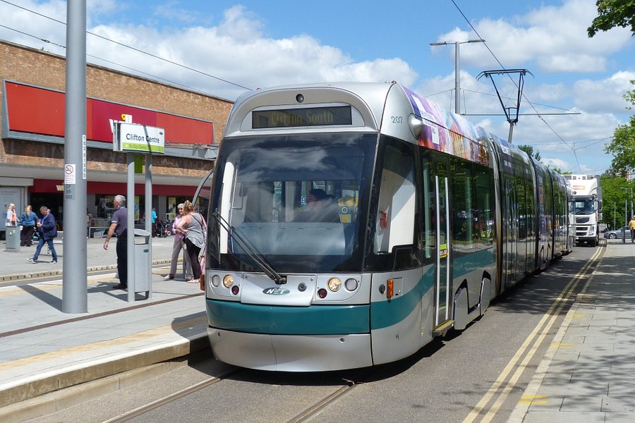 Nottingham trams image