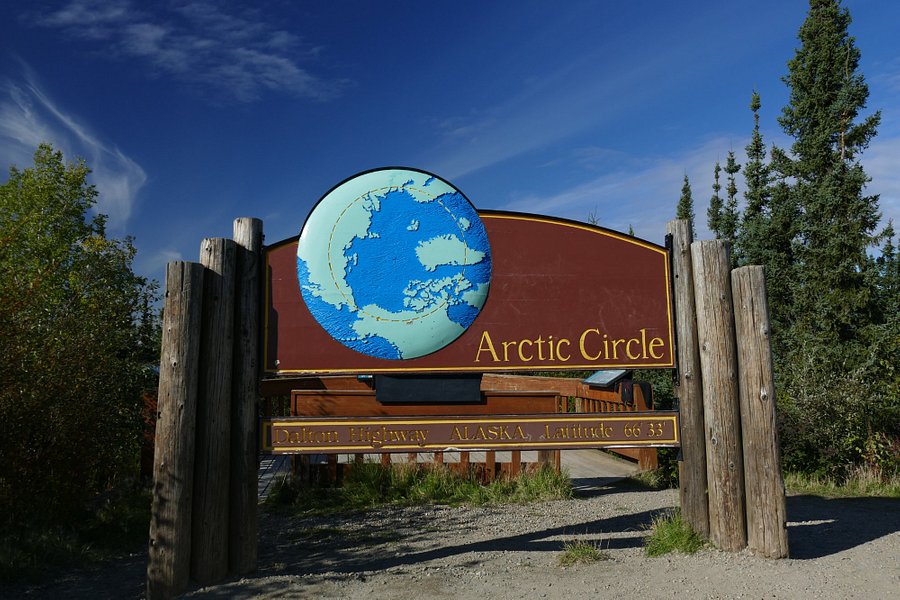 BLM Arctic Circle Monument Sign image