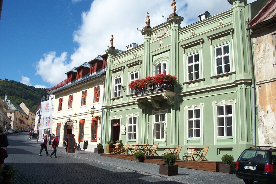 Old town area of Banska Stiavnica image
