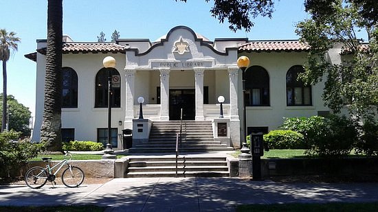 Woodland Public Library and Rose Garden image