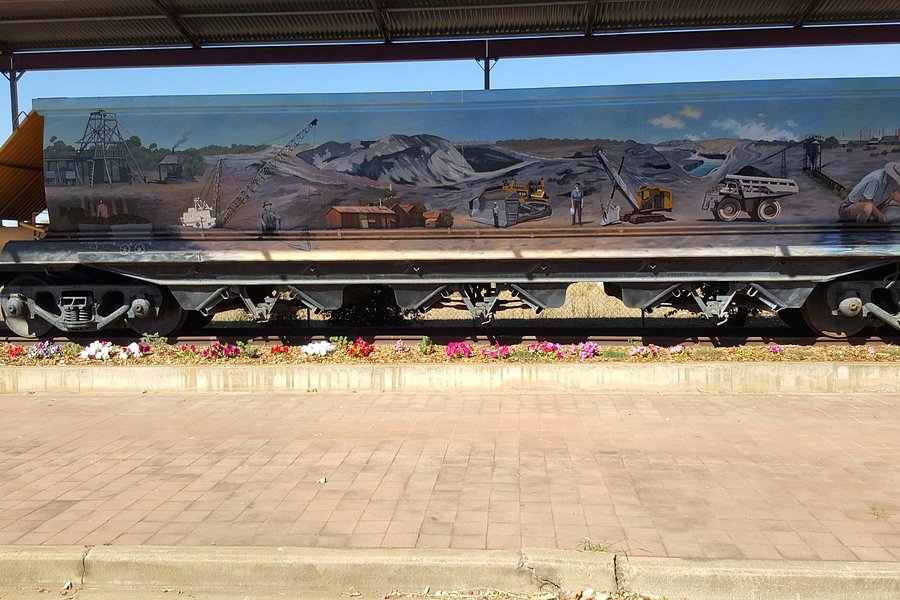 Railway Station and Murals image