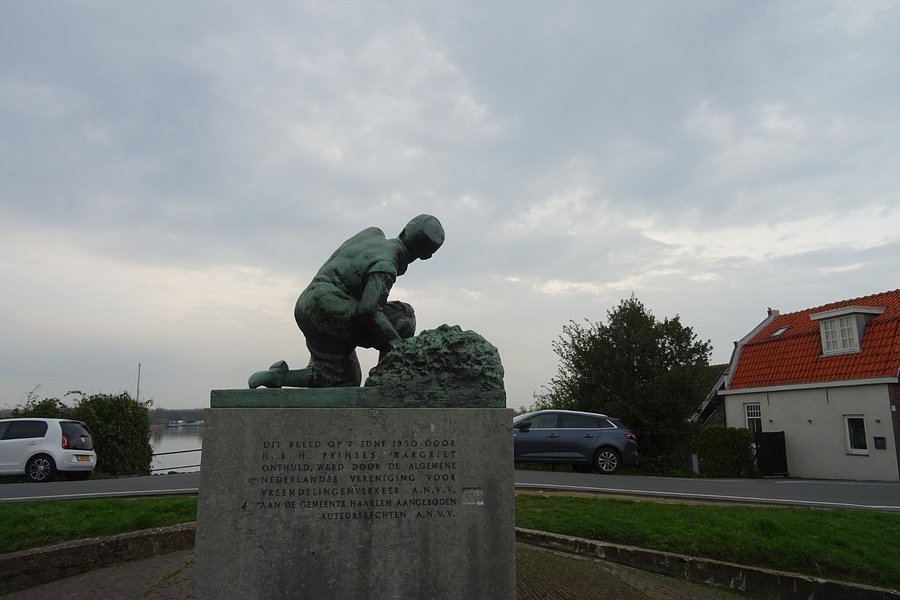 Standbeeld Hans Brinker IJdijk Spaarndam image