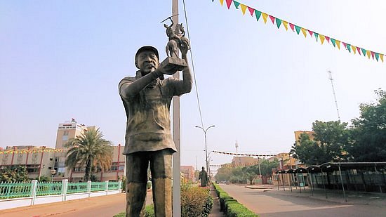 statue of Sembene Ousmane image