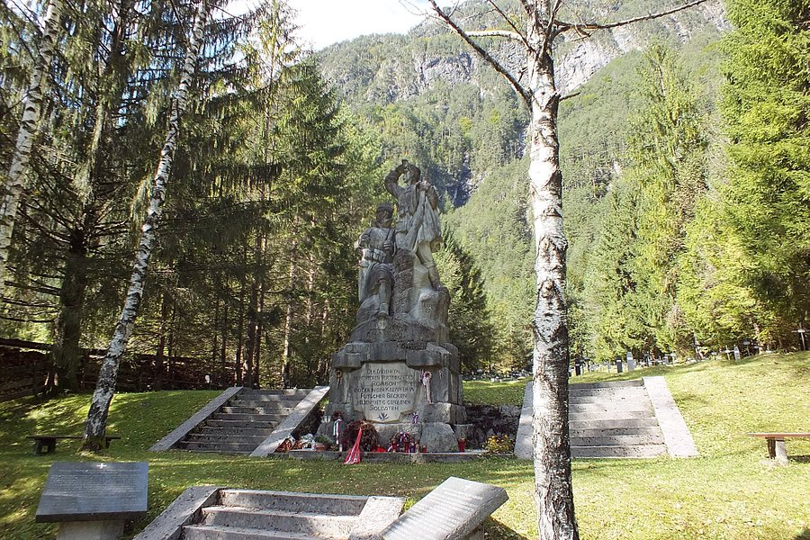 Log Pod Mangartom Military Cemetery image
