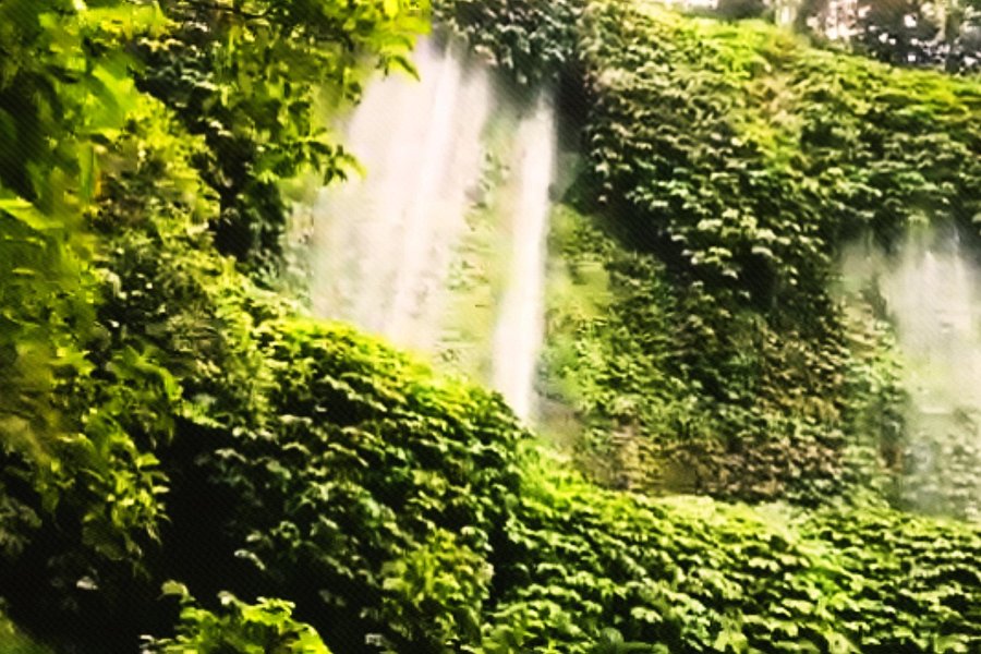 Benang Stokal and Benang Kelambu Waterfall image