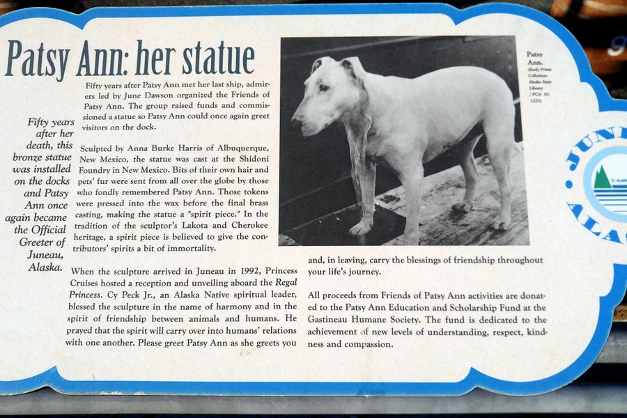 Statue of Patsy Ann, the Dog image