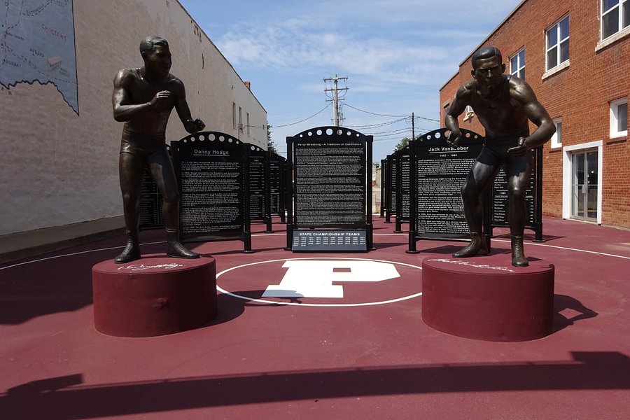 Perry Wrestling Monument Park image