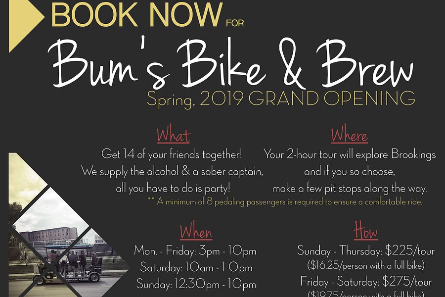 Bum's Bike & Brew image