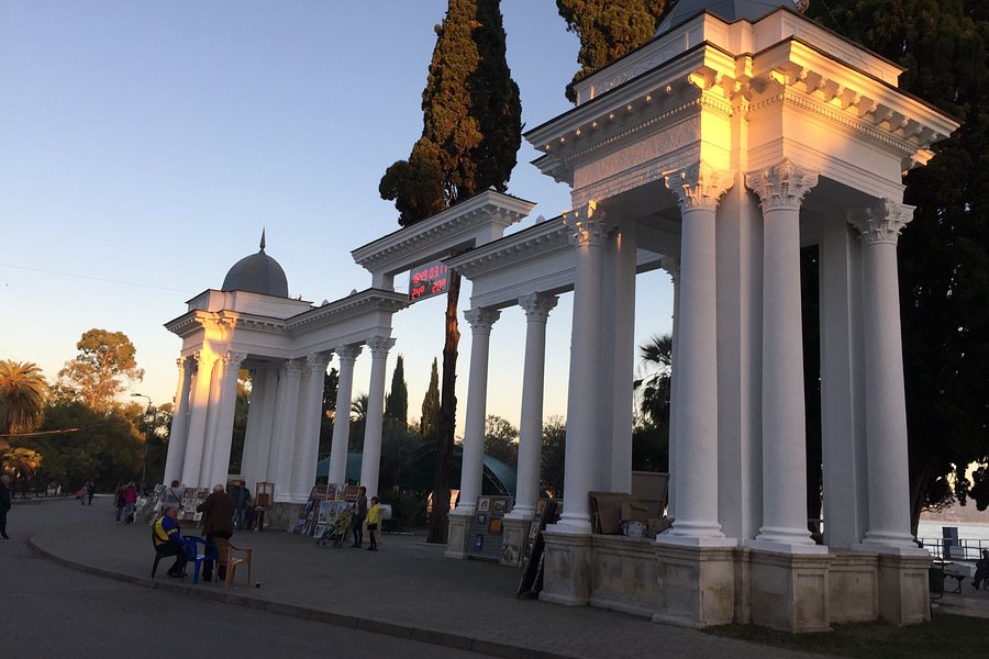 Colonnade at the Promenade of Sukhumi image