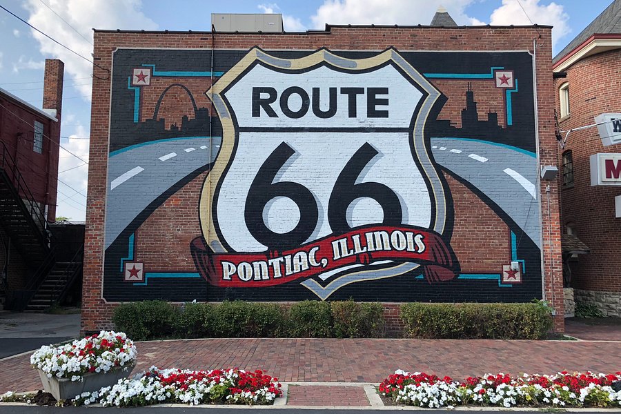 Route 66 Shield Mural image