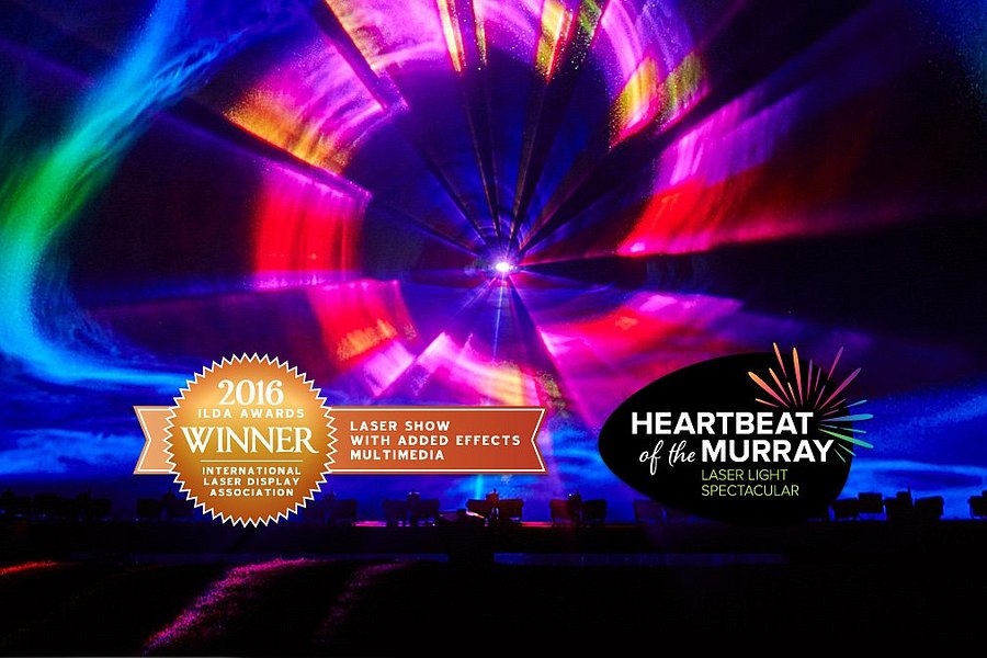 Heartbeat of the Murray Laser Light Show image