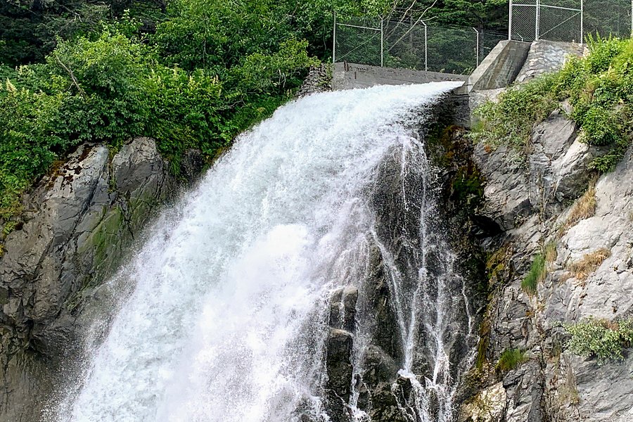 Lowell Creek Waterfall image
