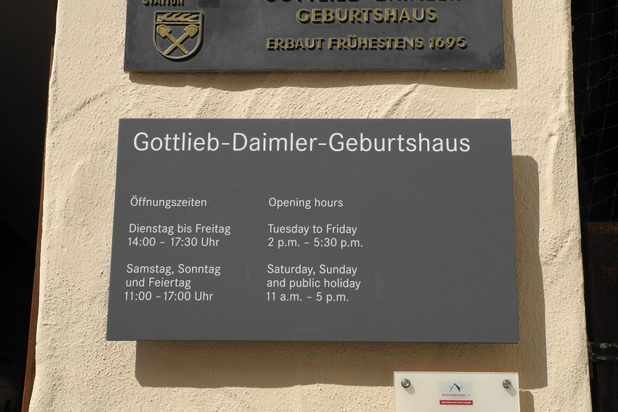 Gottlieb Daimlers Geburtshaus image