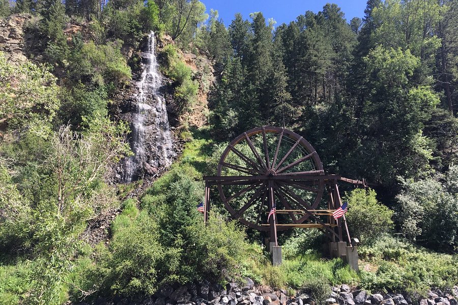 Charlie Taylor Water Wheel at Bridal Veil Falls image