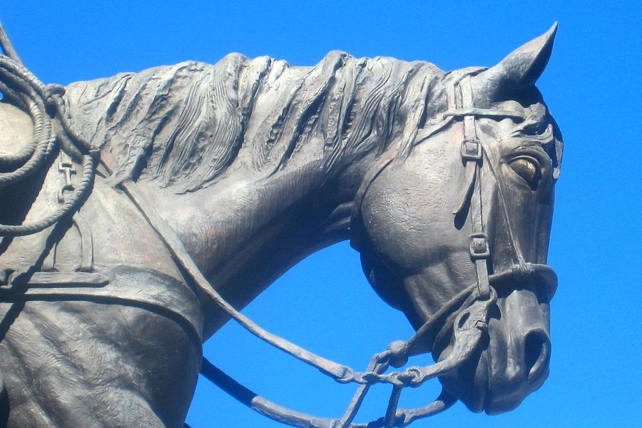 The Horseman - John Wayne Sculpture image