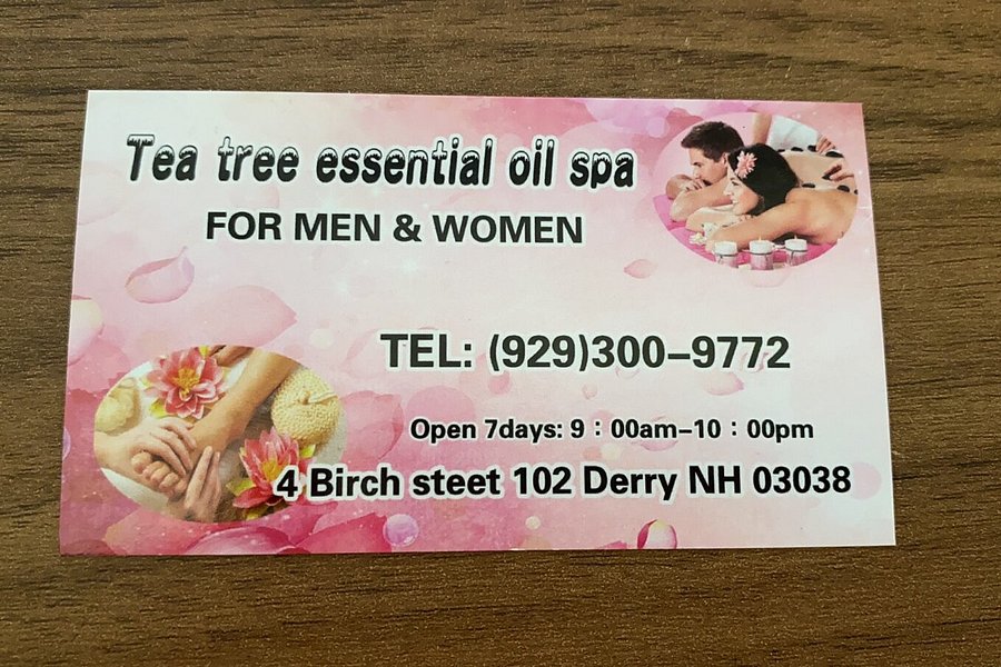Tea Tree Essential Oil Spa Asian Massage Open image