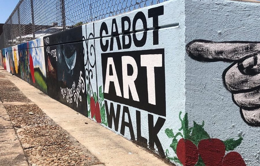 Cabot Art Walk Murals image