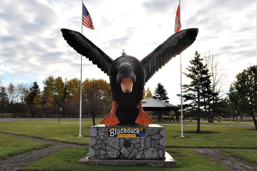 World's Largest Black Duck Statue image