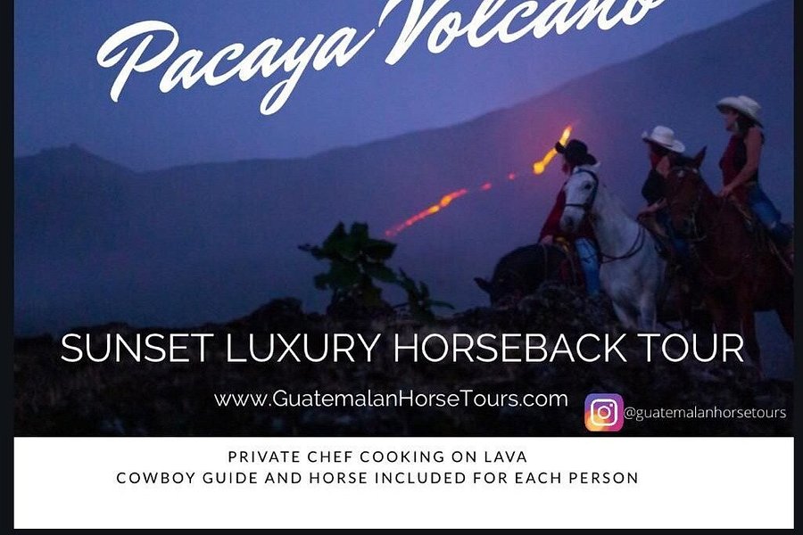 Pacaya Volcano Luxury Horseback Ride with Lava Chef image