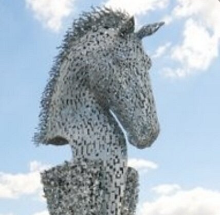 Horses Head Sculpture image
