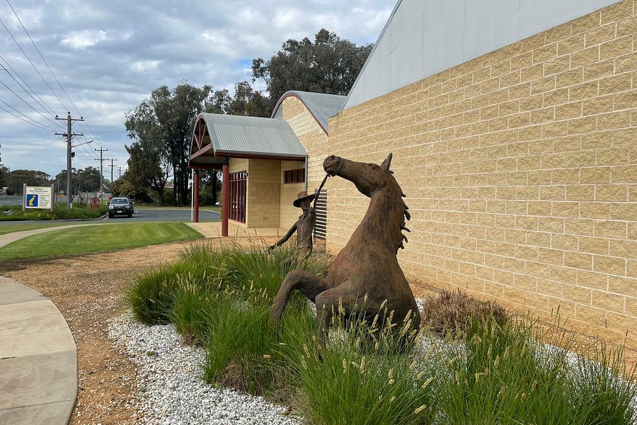The Drover And Horse Sculpture image