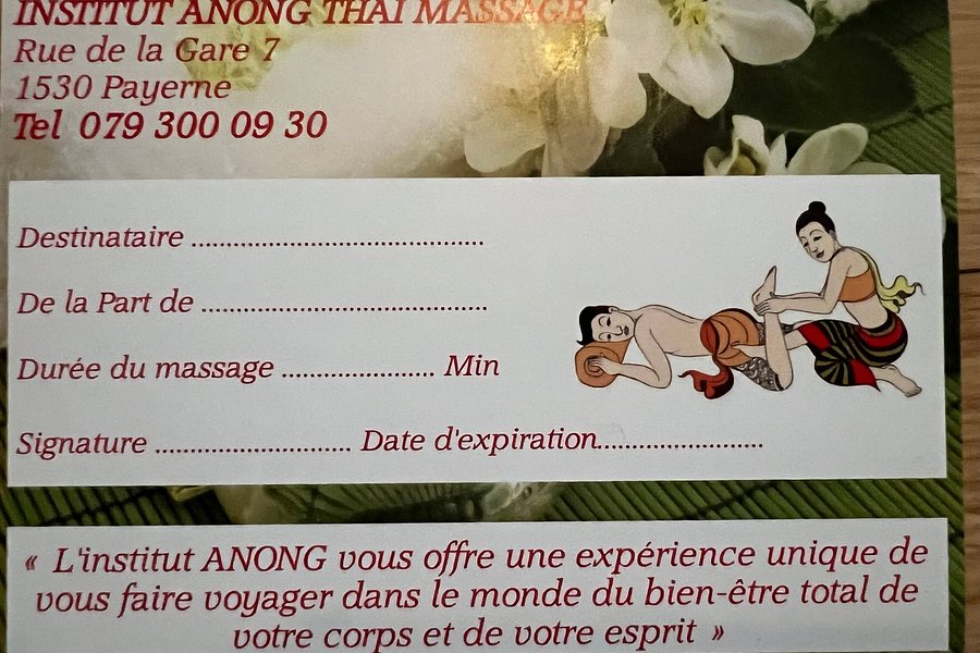 Anong Thaï Massage image